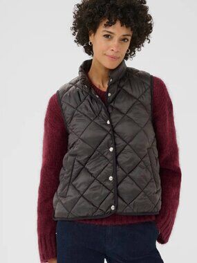 NWT Part Two SidsePW Waistcoat in Black-38